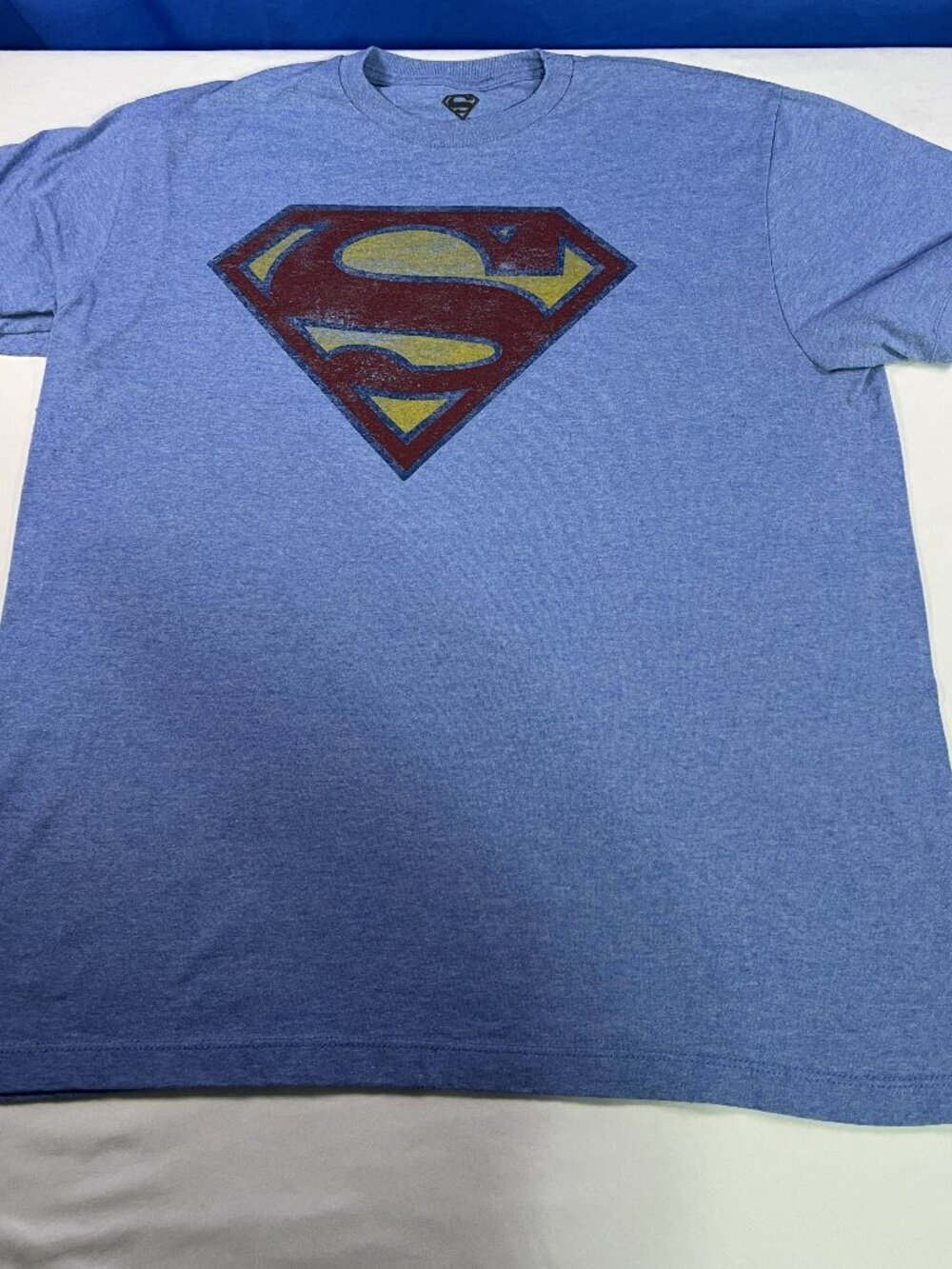 Superman Light Blue T-Shirt Size Large